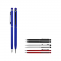 587 Siyah Metal Tükenmez Touchpen Kalem