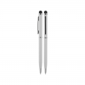587 Beyaz Metal Tükenmez Touchpen Kalem