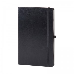 918 Siyah-112 Yaprak 13 x 21 Cilt Bezi Defter (Ivory Kağıt)