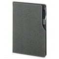 2320 Füme 15 x 21 Termo Deri Defter (Ivory Kağıt)