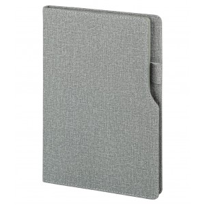2320 Gri 15 x 21 Termo Deri Defter (Ivory Kağıt)