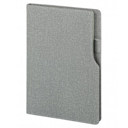 2320 Gri 15 x 21 Termo Deri Defter (Ivory Kağıt)
