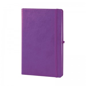 917 Mor 13 x 21 Termo Deri Defter (Ivory Kağıt)