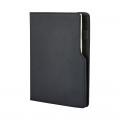 941-HOLMEN Siyah 15 x 21 Termo Deri Defter (Holmen Kitap Kağıdı)