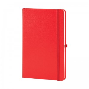 918-HOLMEN Kırmızı 13 x 21 Cilt Bezi Defter (Holmen Kitap Kağıdı)