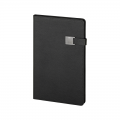 2660 Siyah 15 x 21 Termo Deri Defter