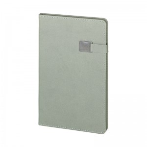 2660 Gri 15 x 21 Termo Deri̇ Defter