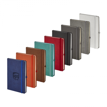 920-EKO Lacivert 13 x 21 Termo Deri Defter (Holmen Kitap Kağıdı)