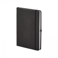 920-EKO Siyah 13 x 21 Termo Deri Defter (Holmen Kitap Kağıdı)
