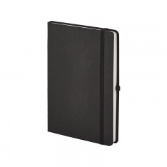 920-EKO Siyah 13 x 21 Termo Deri Defter (Holmen Kitap Kağıdı)