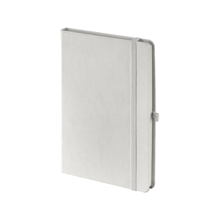 920-EKO Beyaz 13 x 21 Termo Deri Defter (Holmen Kitap Kağıdı)