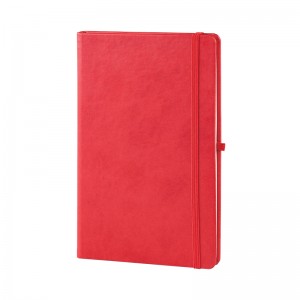 917 Kırmızı 13 x 21 Termo Deri Defter (Ivory Kağıt)