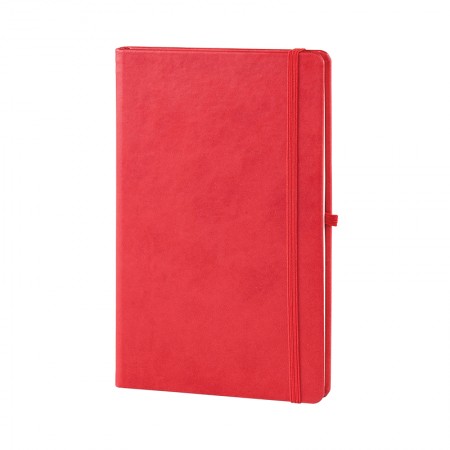 917 Kırmızı 13 x 21 Termo Deri Defter (Ivory Kağıt)