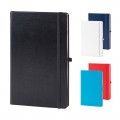 918 Kırmızı-112-Yaprak 13 x 21 Cilt Bezi Defter (Ivory Kağıt)