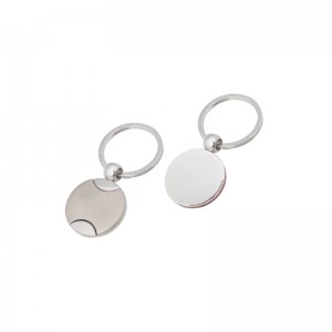 3071 Saten Tek Taraflı Metal Anahtarlık
