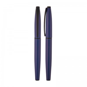 1208-R Mavi Metal Roller Kalem