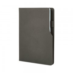 941-HOLMEN Gri-Mat 15 x 21 Termo Deri Defter (Holmen Kitap Kağıdı)