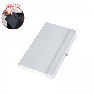 923-914 Beyaz 9 x 14 Termo Deri Defter