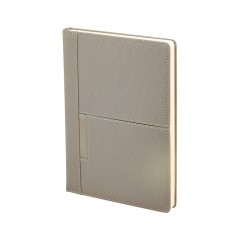 2422 Krem 15 x 21 Termo Deri̇ Defter