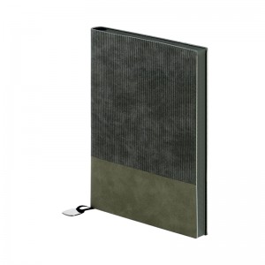 2423 Yeşil 15 x 21 Yumuşak Kapaklı Termo Deri̇ Defter