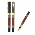 1217-R Siyah-Gold Metal Roller Kalem