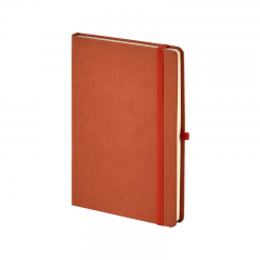 920-EKO Turuncu 13 x 21 Termo Deri Defter (Holmen Kitap Kağıdı)