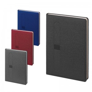 2425 Gri 15 x 21 Termo Deri Defter