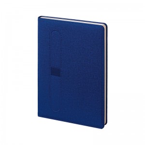 2425 Lacivert 15 x 21 Termo Deri̇ Defter