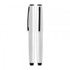 675-R Beyaz Metal Roller Kalem