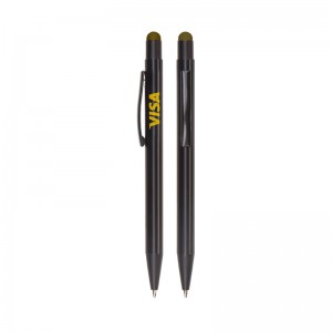 525 Gold Metal Tükenmez Touchpen Kalem