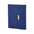 2429 Mavi 15 x 21 Termo Deri Defter