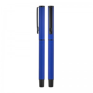 2025 BELEK Lacivert Metal Roller Süper Jel Refil Kalem