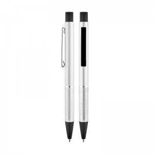 1300 Silver Metal Süper Jel Refil Kalem