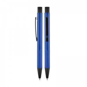 1310 Mavi Metal Süper Jel Refil Kalem