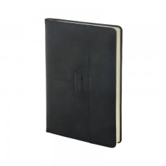 2430 Siyah 15 x 21 Termo Deri Defter