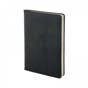 2430 Siyah 15 x 21 Termo Deri Defter