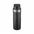 5347 Siyah Çelik Termos / 400 ml