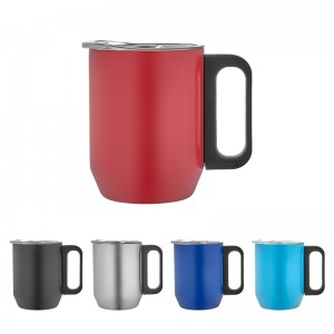 5354 Siyah Çelik Kupa / 350 ml