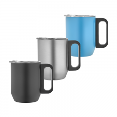 5354 Siyah Çelik Kupa / 350 ml