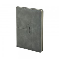 2430 Gri 15 x 21 Termo Deri Defter