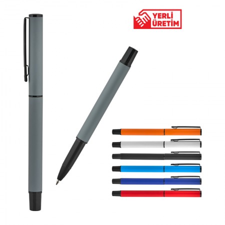 2025 BELEK mor Metal Roller Süper Jel Refil Kalem