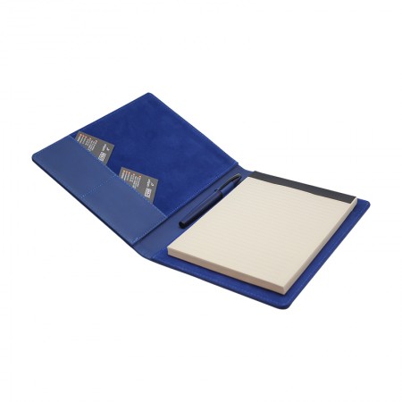 2435 Lacivert 17 x 24 A5 Termo Deri Sekreterlik