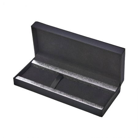 KT-1217 SİYAH-SİLVER Çiftli Kalem Seti Kutusu