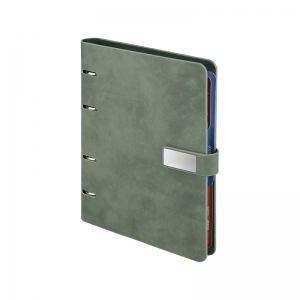 1480 Yeşil Termo Deri Tarihli Organizer (Ivory Kağıt)