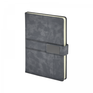 2441 Gri 15 x 21 Termo Deri Defter