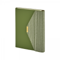 2442 Yeşil 15 x 21 Termo Deri Defter