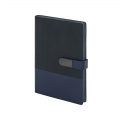 2443 Lacivert 15 x 21 Yumuşak Kapaklı Termo Deri Defter