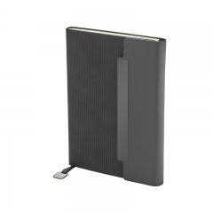2444 Gri 15 x 21 Termo Deri Defter