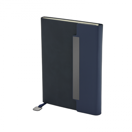2444 Lacivert 15 x 21 Termo Deri Defter