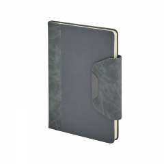 2445 Gri 15 x 21 Termo Deri Defter